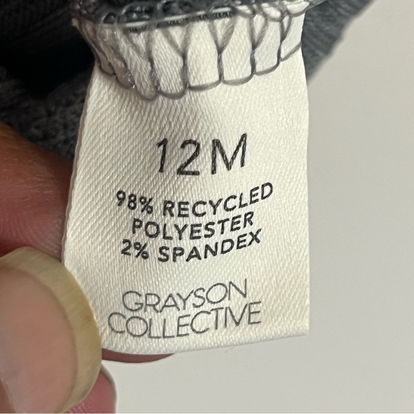 Size 12 Months Grayson Collective Baby Boys Ribbed Button Bodysuit Spring - Picture 5 of 11